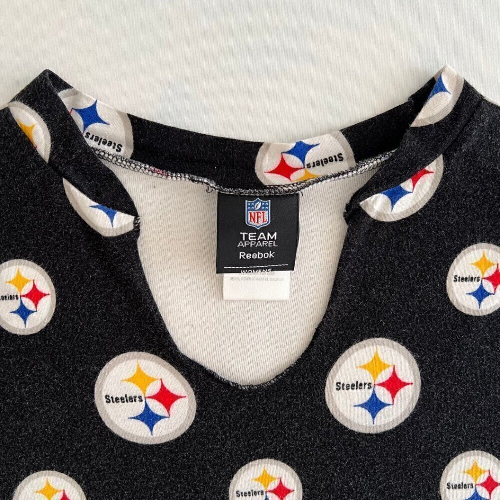 Reebok Vintage Steelers NFL Long Sleeve Shirt - Picture 5 of 6